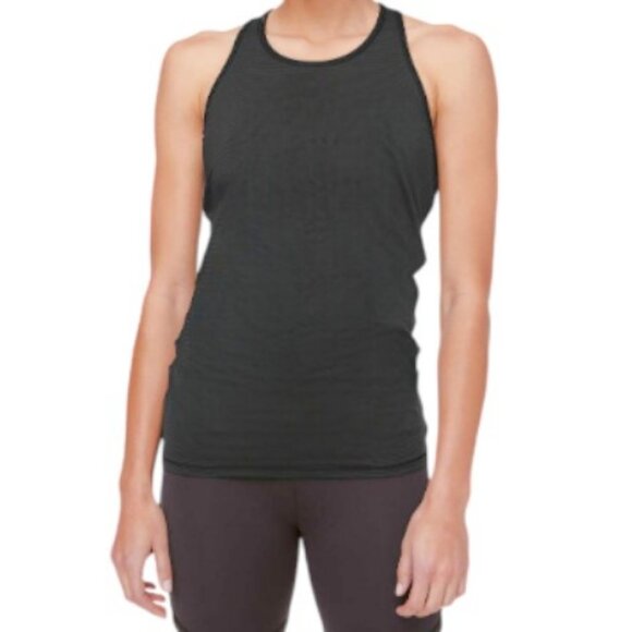 Lululemon grey Deep Stretch Racerback tank top size 8 - Picture 2 of 6